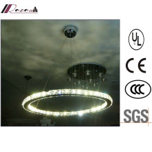 Nouvelle lampe à pendentif en cristal pour projet d&#39;hôtel